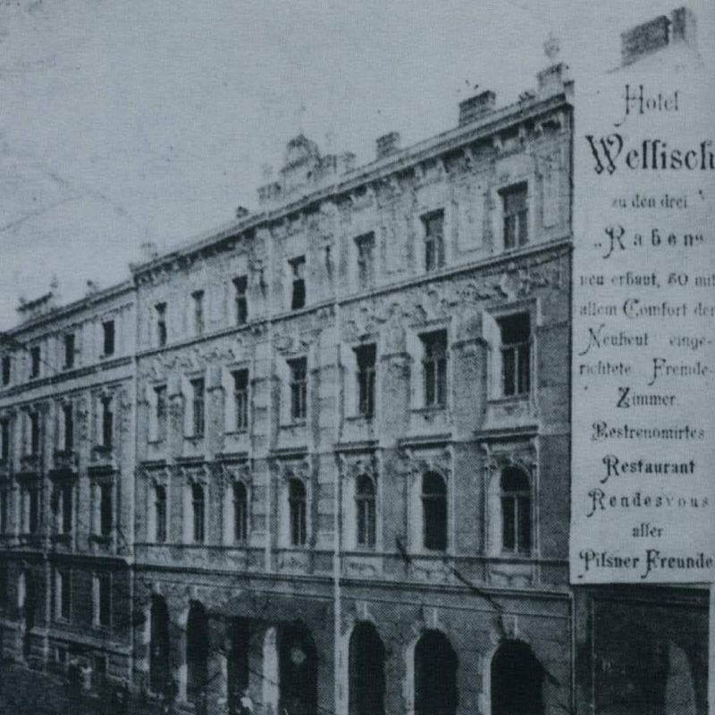 Hotel Wellisch 'K trim gavranom' Jurišićeva 6, 1898. godine